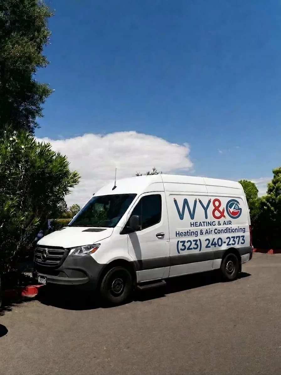 WY&G Mercedes Sprinter service van