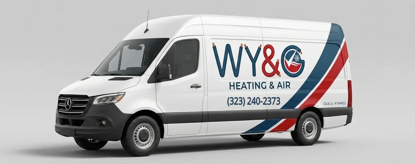 WY&G Mercedes Sprinter service van
